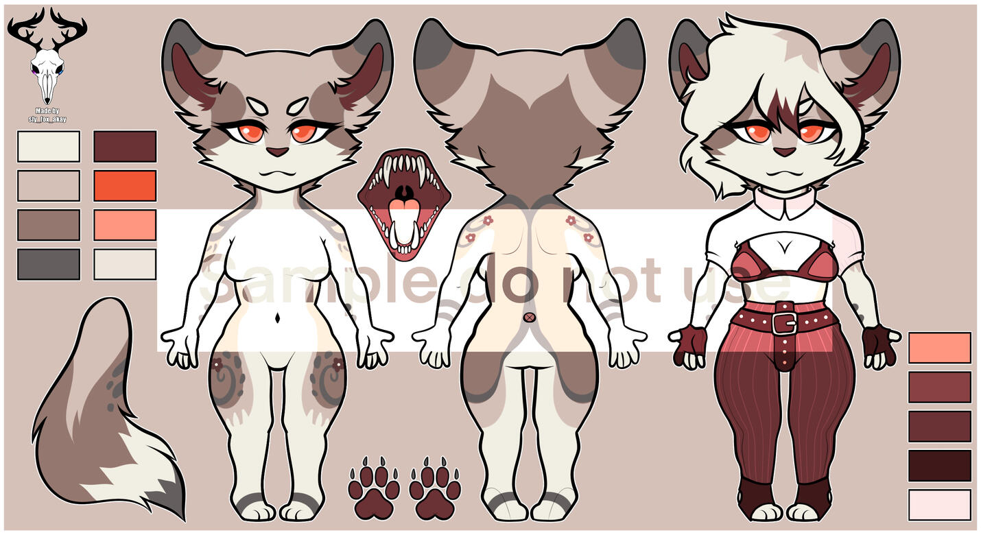 Chibi REF Sheet
